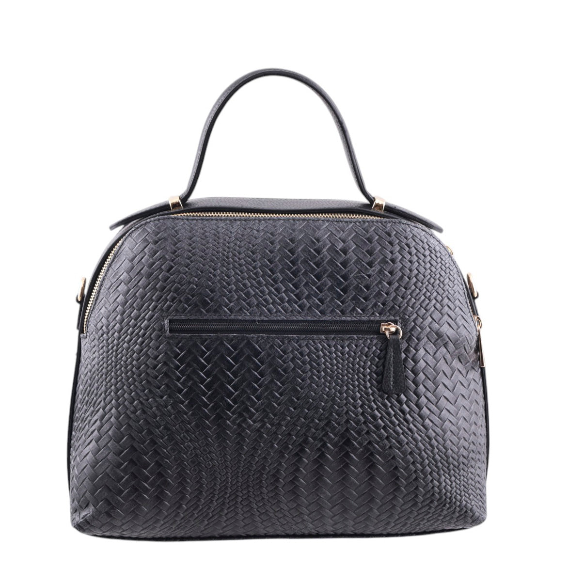 Borsa intrecciata a mano con tracolla