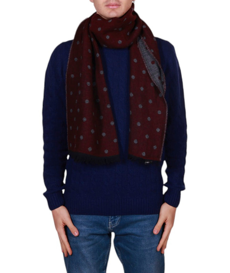 Sciarpa misto lana uomo