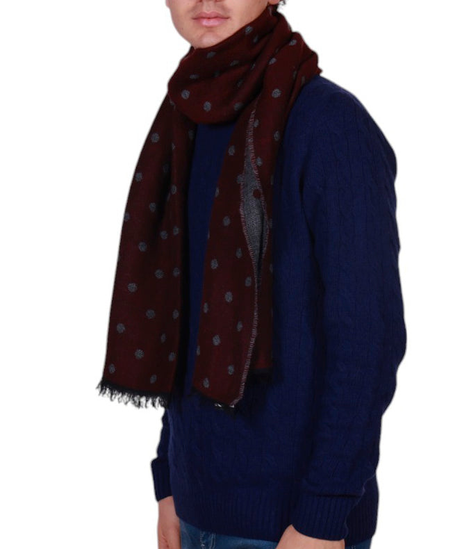 Sciarpa misto lana uomo