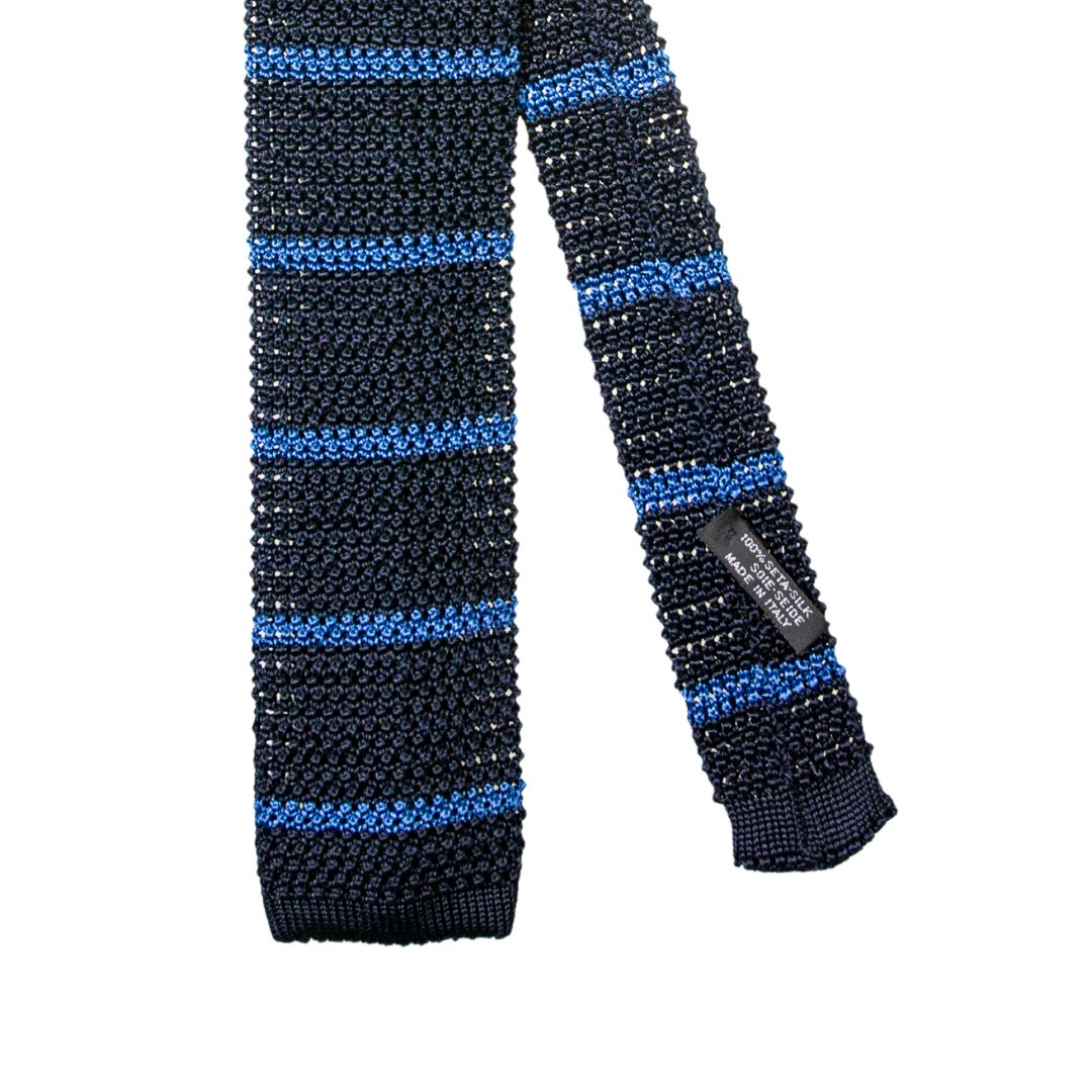 Cravatta Tricot righe larghe Made in Italy - Centopercento Camicie