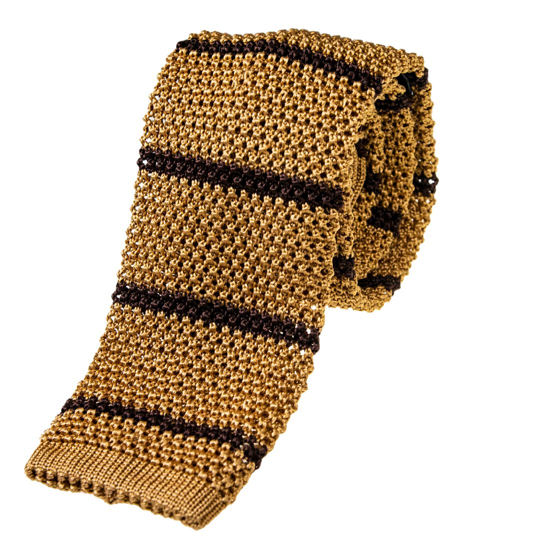 Cravatta Tricot righe larghe Made in Italy - Centopercento Camicie