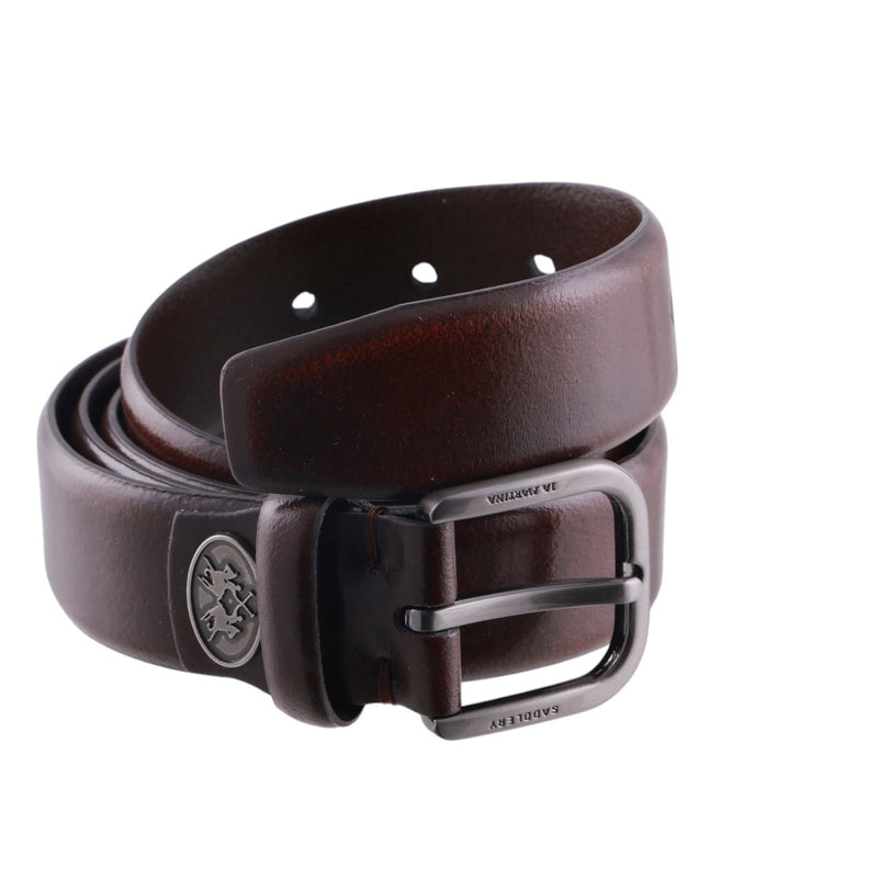 Cintura uomo in cuoio La Martina