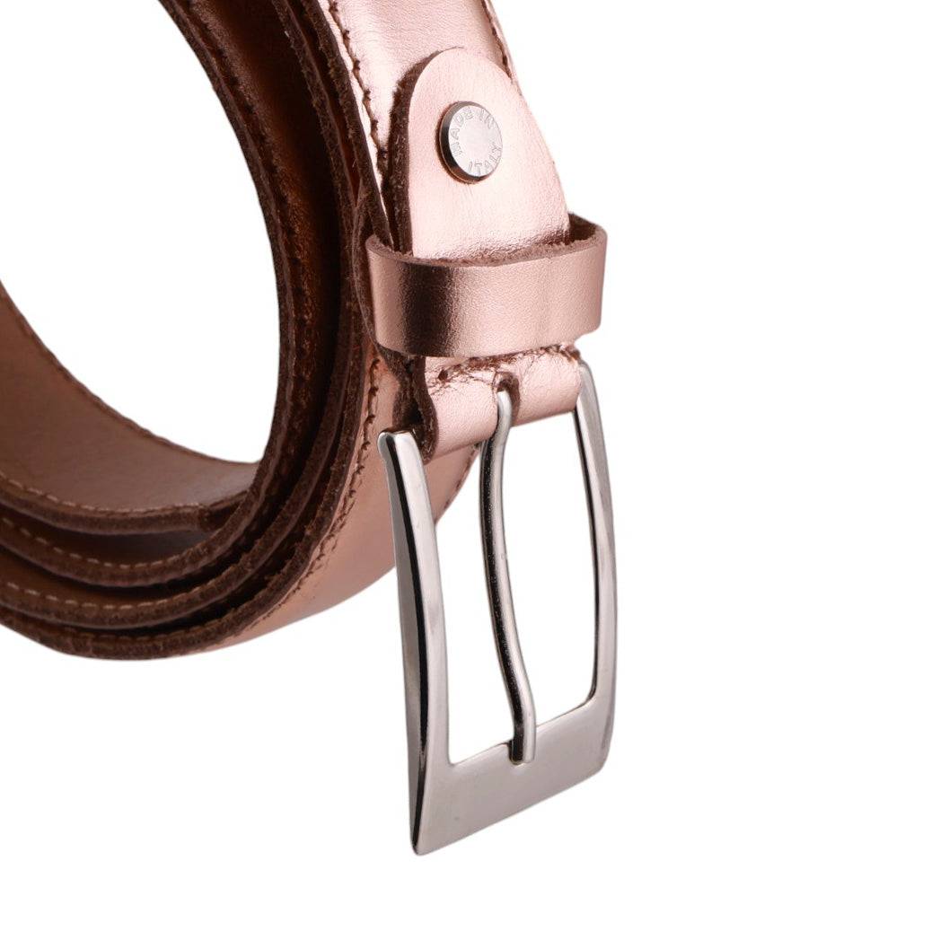 Cintura donna vera pelle Centopercento Camicie Made in Italy