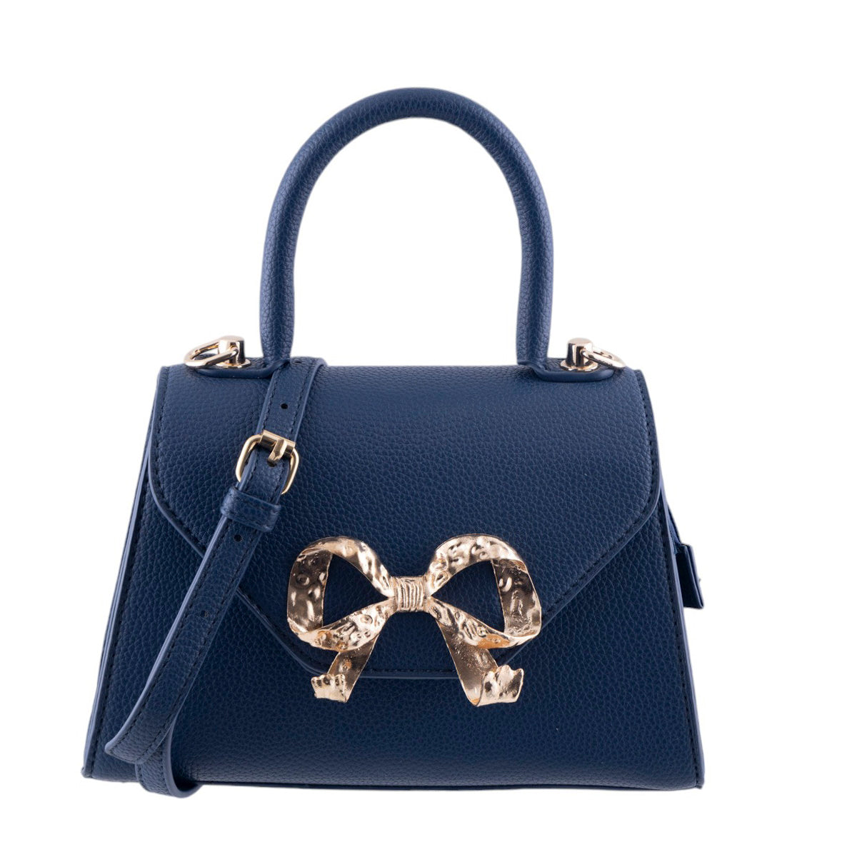 Borsa donna trapezio con fiocco