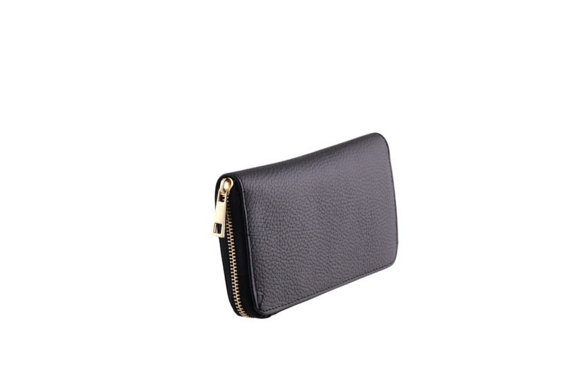 Portafoglio grande in vera pelle dollaro