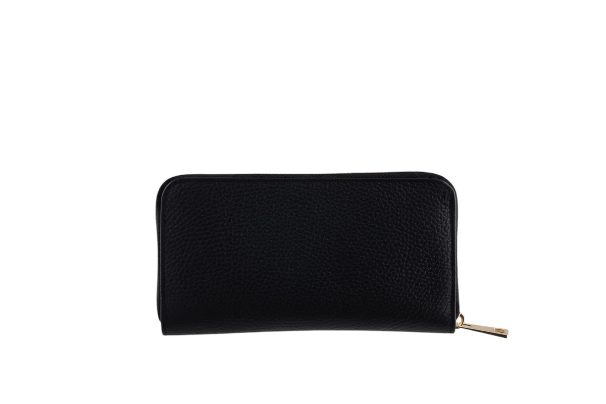 Portafoglio grande in vera pelle dollaro