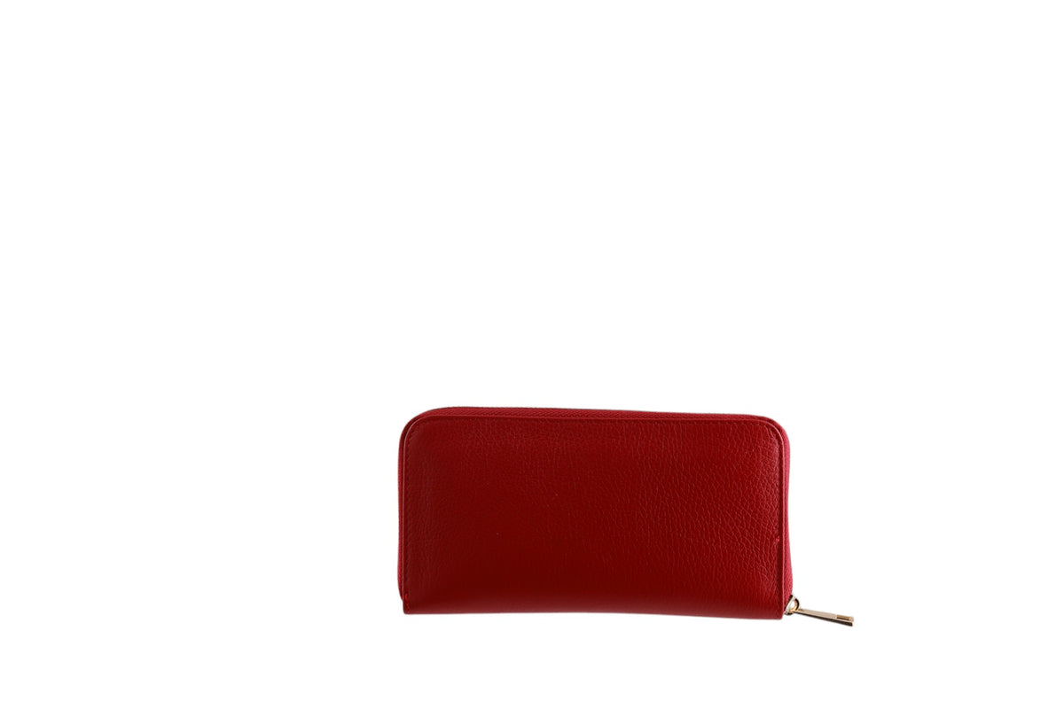 Portafoglio grande in vera pelle dollaro