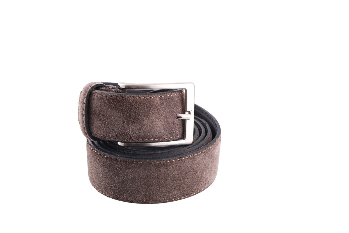 Cintura uomo camoscio pelle