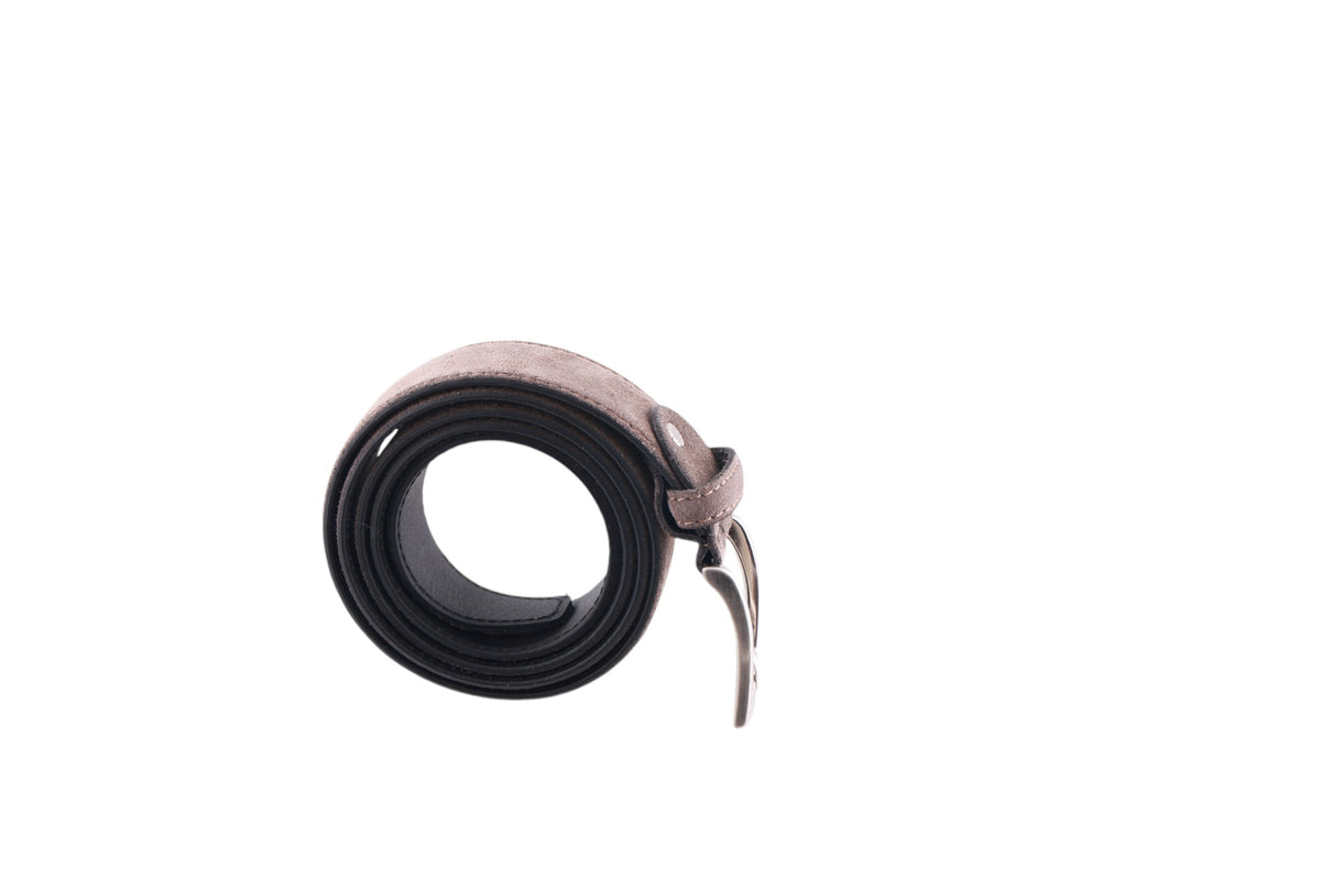 Cintura uomo camoscio pelle