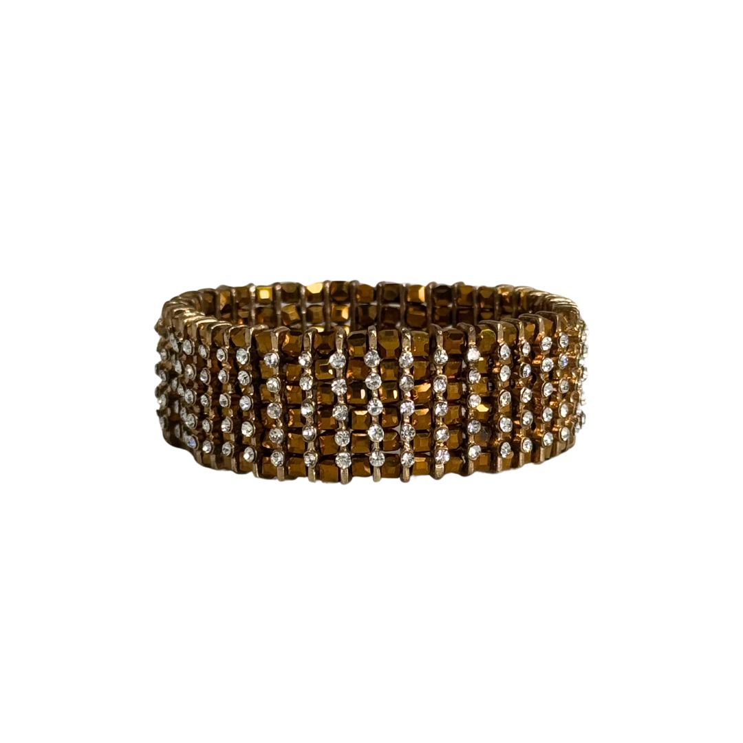 Bracciale lurex elastico