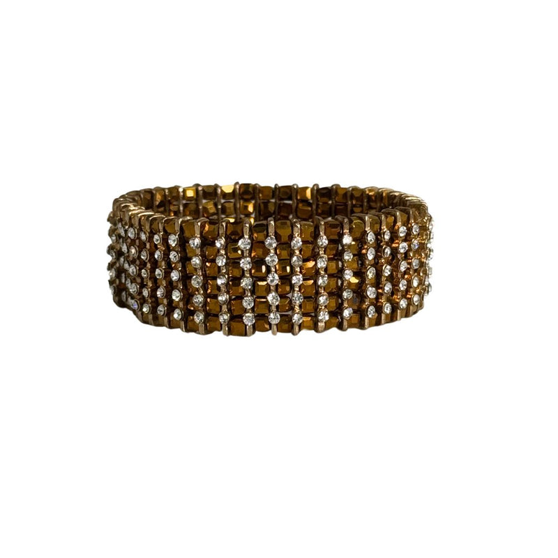 Bracciale lurex elastico