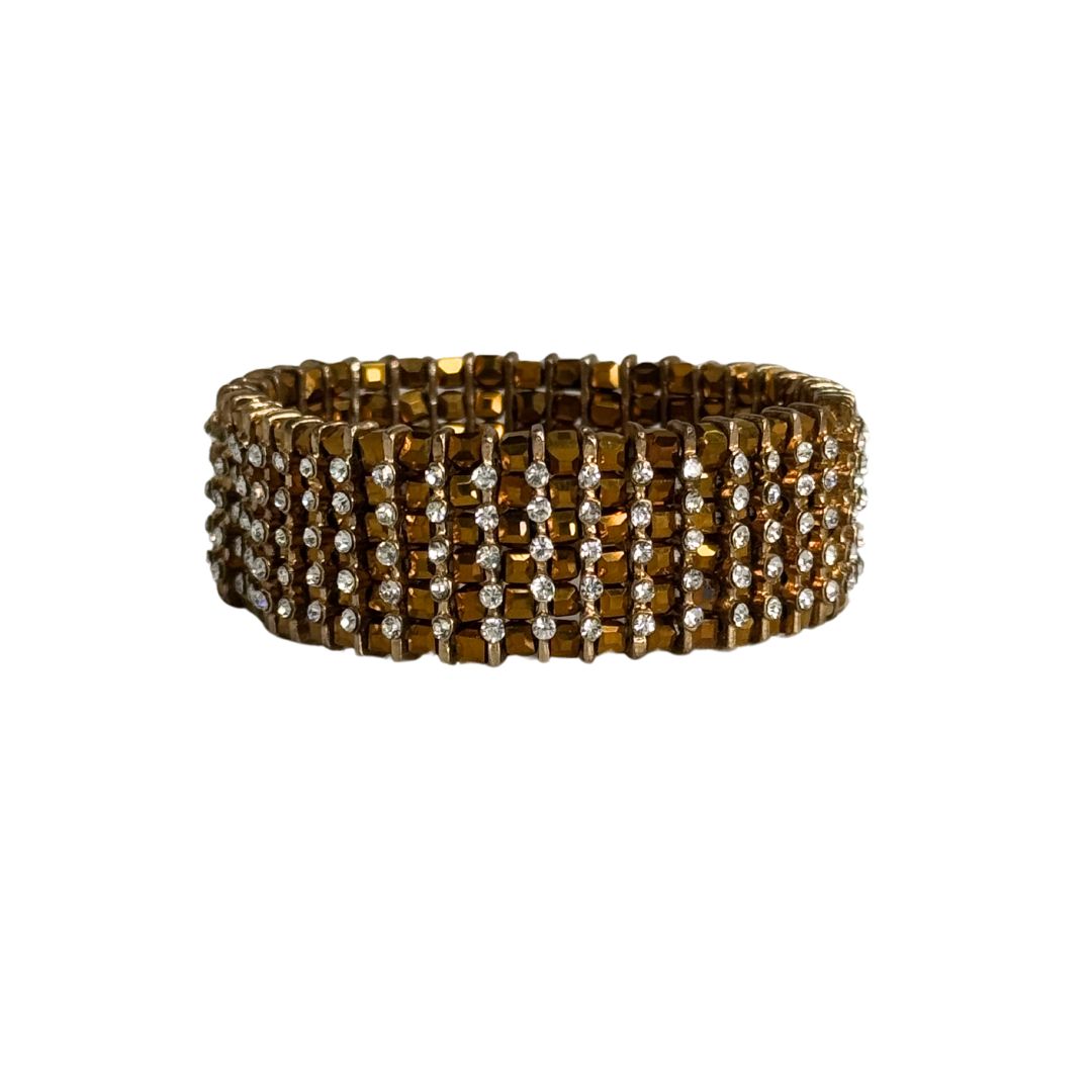 Bracciale lurex elastico