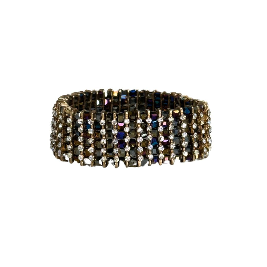 Bracciale lurex elastico