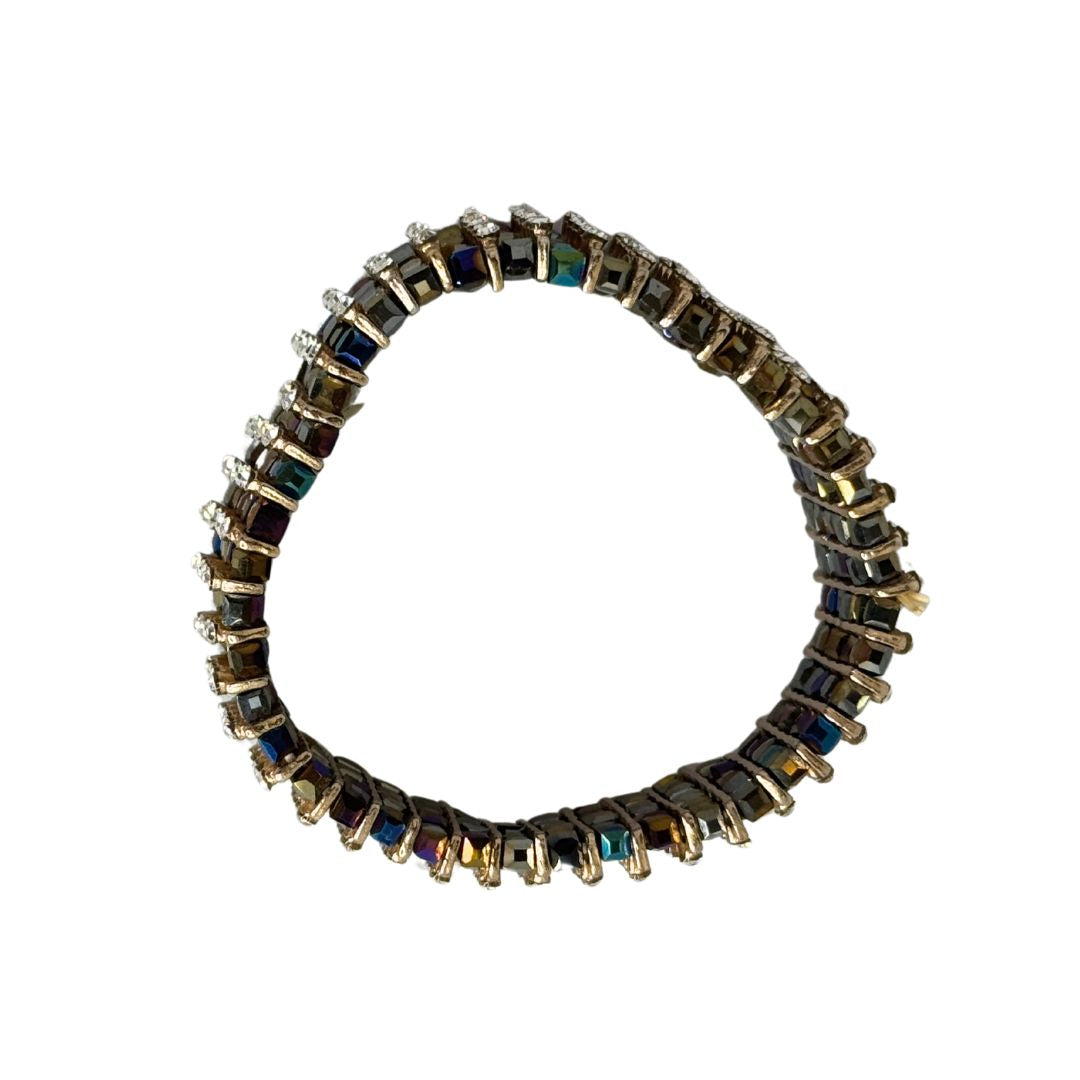 Bracciale lurex elastico