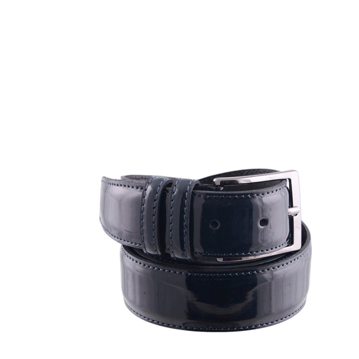 Cintura uomo pelle lucida Made in Italy