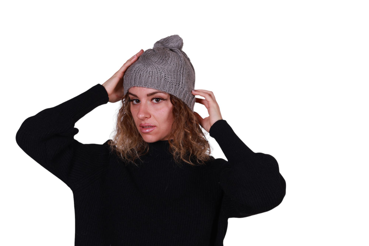 Cappello con pon pon Pull Love