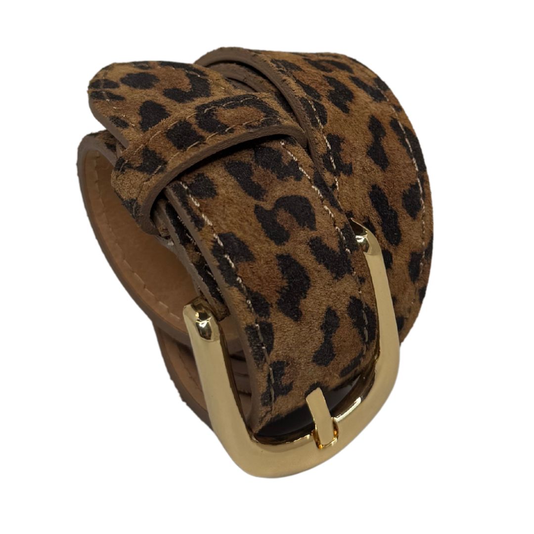 Cintura donna maculata Made in Italy Centopercento camicie