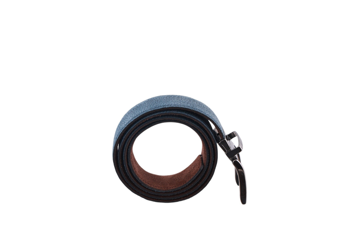 Cintura Double Face Vera Pelle Artigianale-Made in Italy