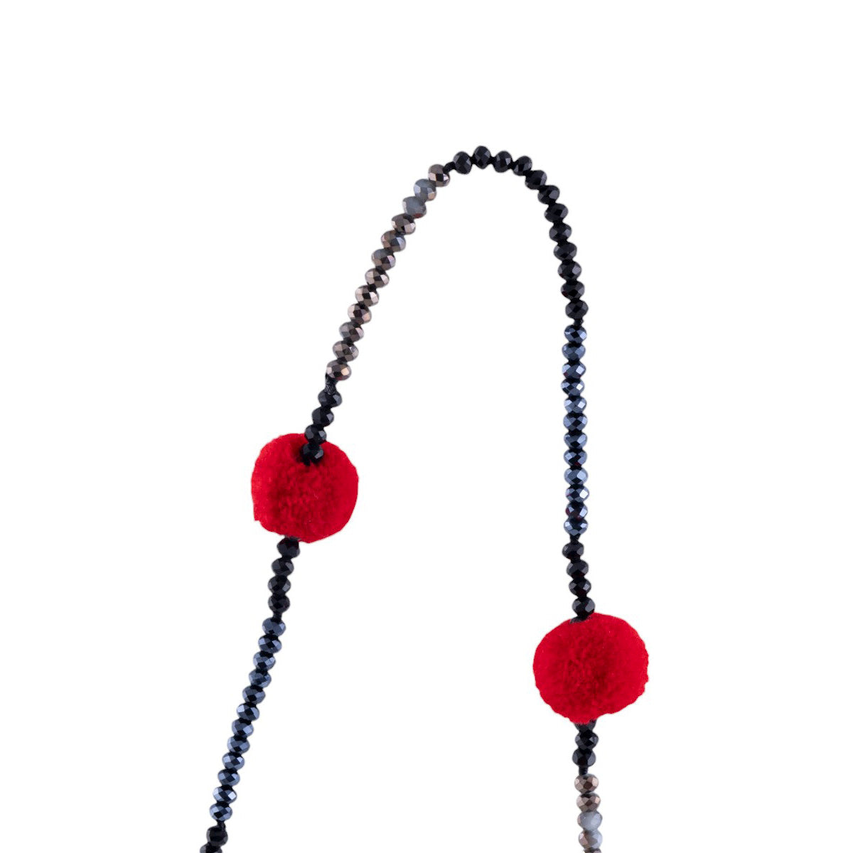 Collana pon pon colorati