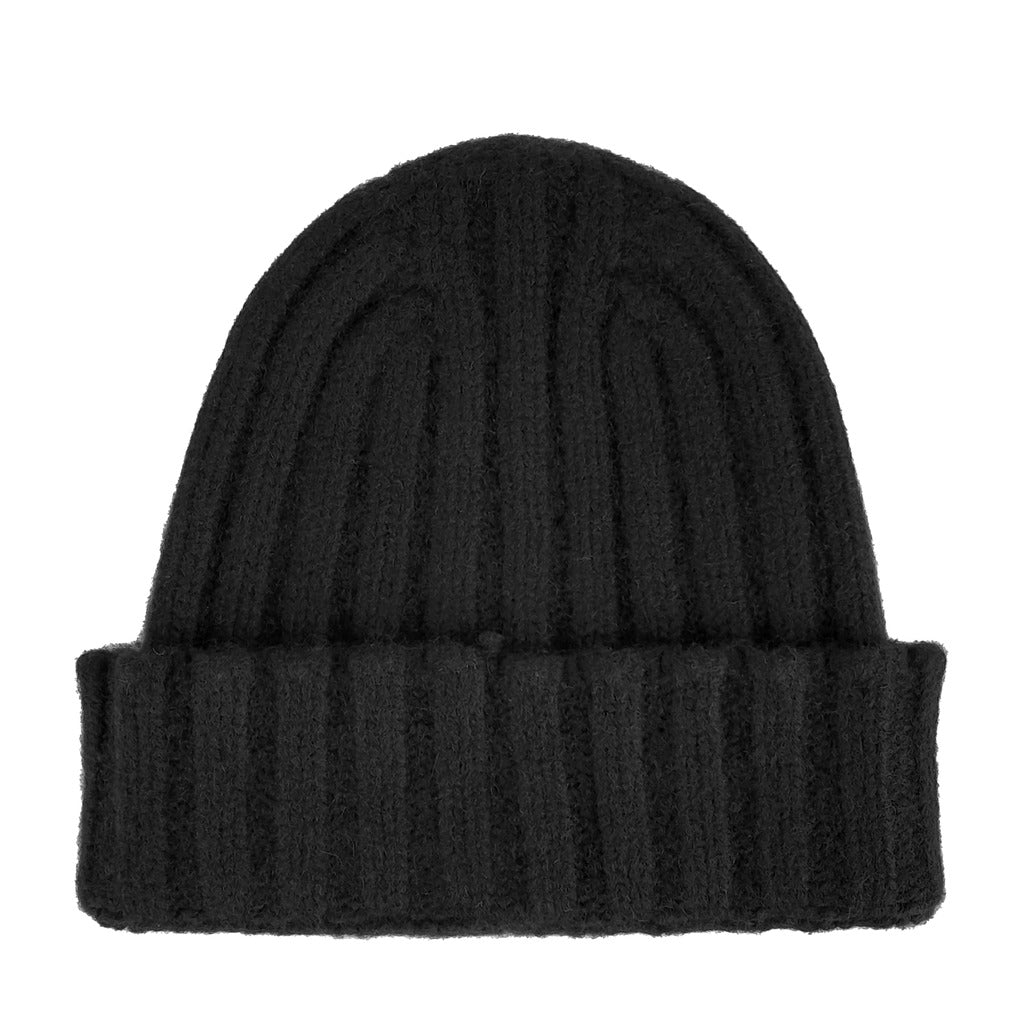 100% cashmere - Berretti - cap-cashmere-black