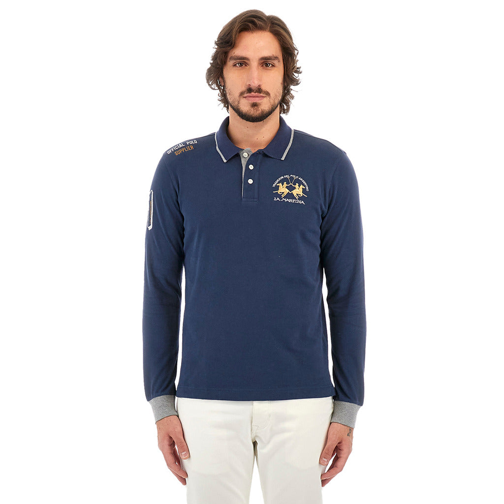 la martina - Polo - wmp300-js005-blu