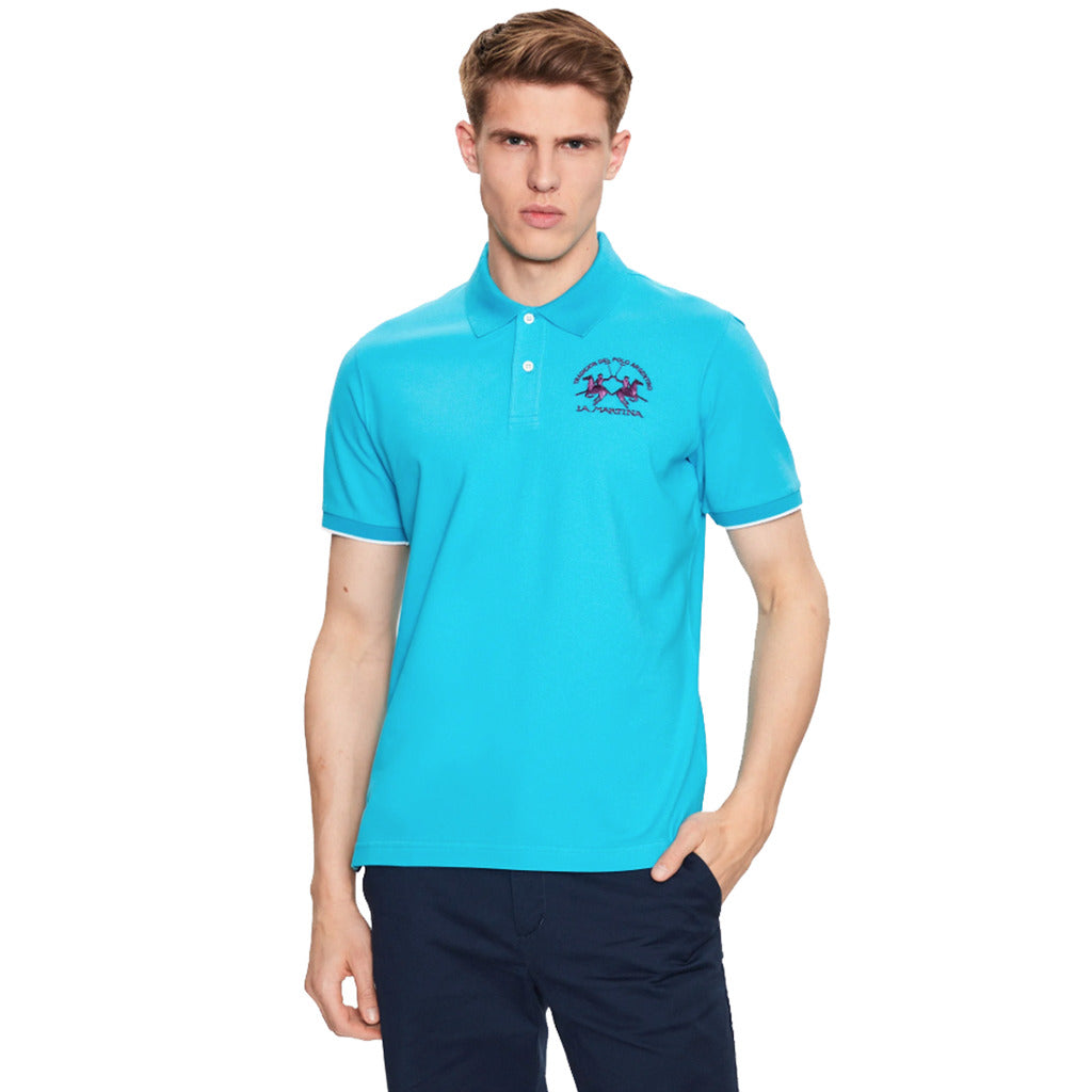 la martina - Polo - vmp001-pk001-azzurro