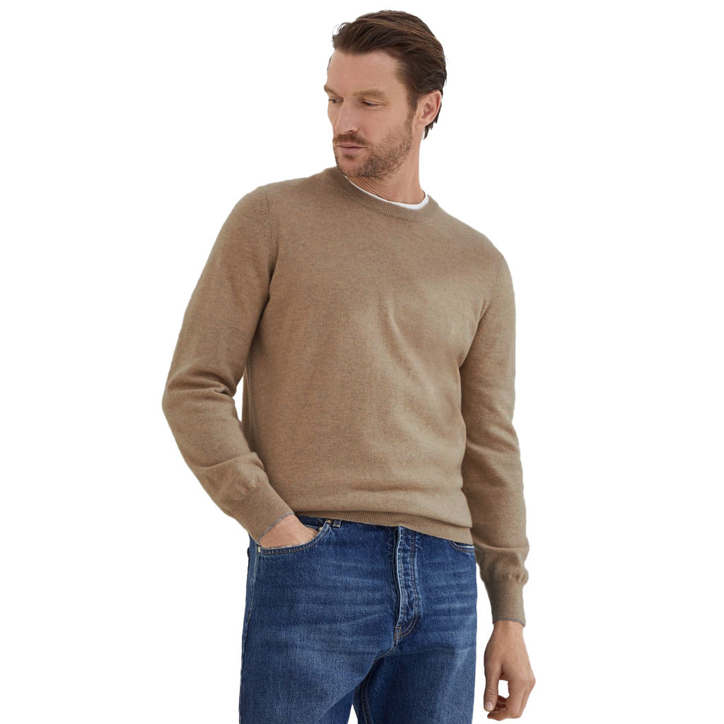 brunello cucinelli - Maglie - m2200100-cs356-nocciola