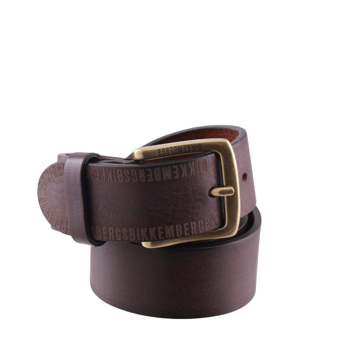 Cintura uomo in cuoio Bikkembergs