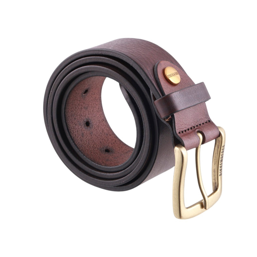 Cintura uomo in cuoio Bikkembergs