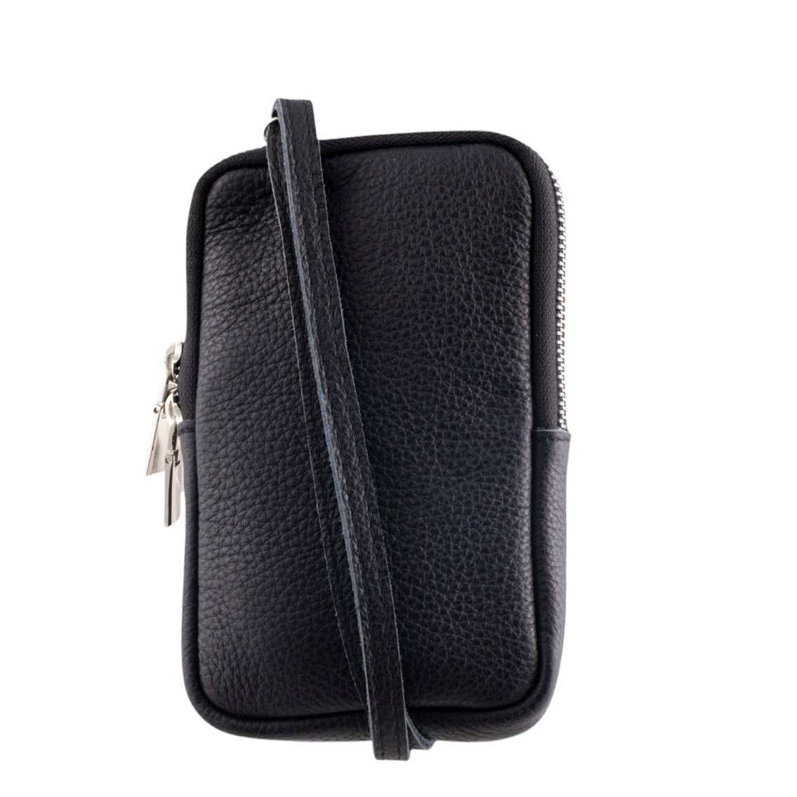 Borsa Portacellulare Donna a Tracolla in Pelle