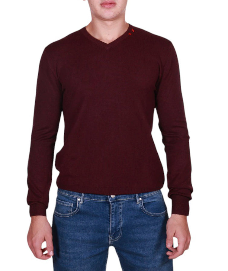 Maglione scollo a V