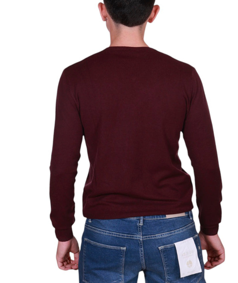 Maglione scollo a V