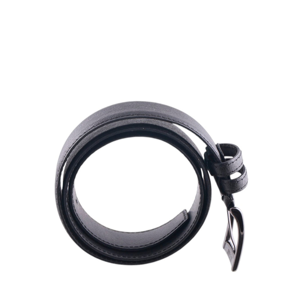 Cintura uomo in pelle spazzolata Made in Italy