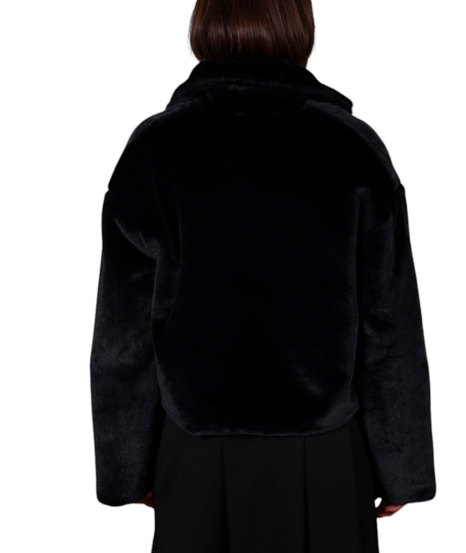 Giacca ecopelliccia donna