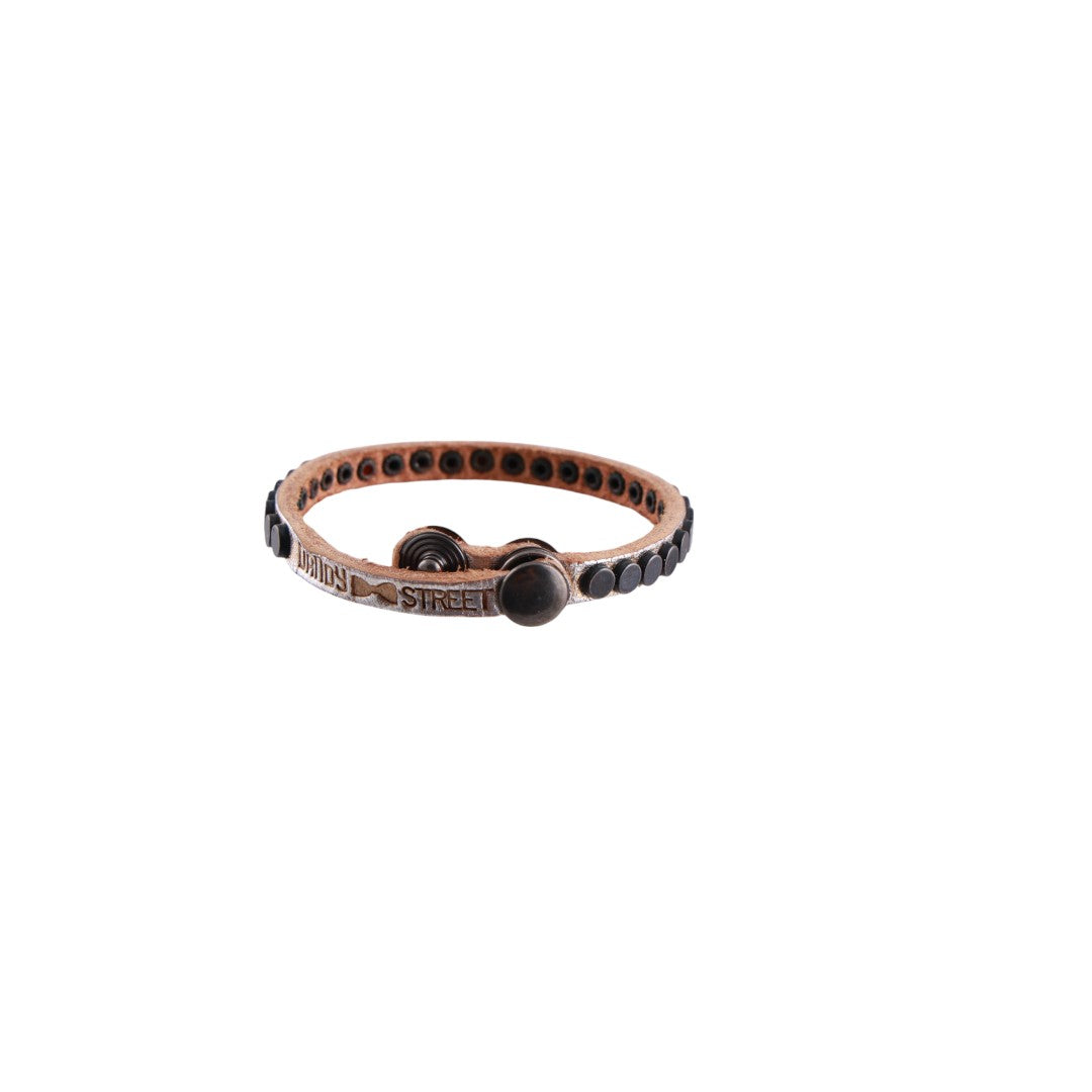 bracciale uomo in cuoio