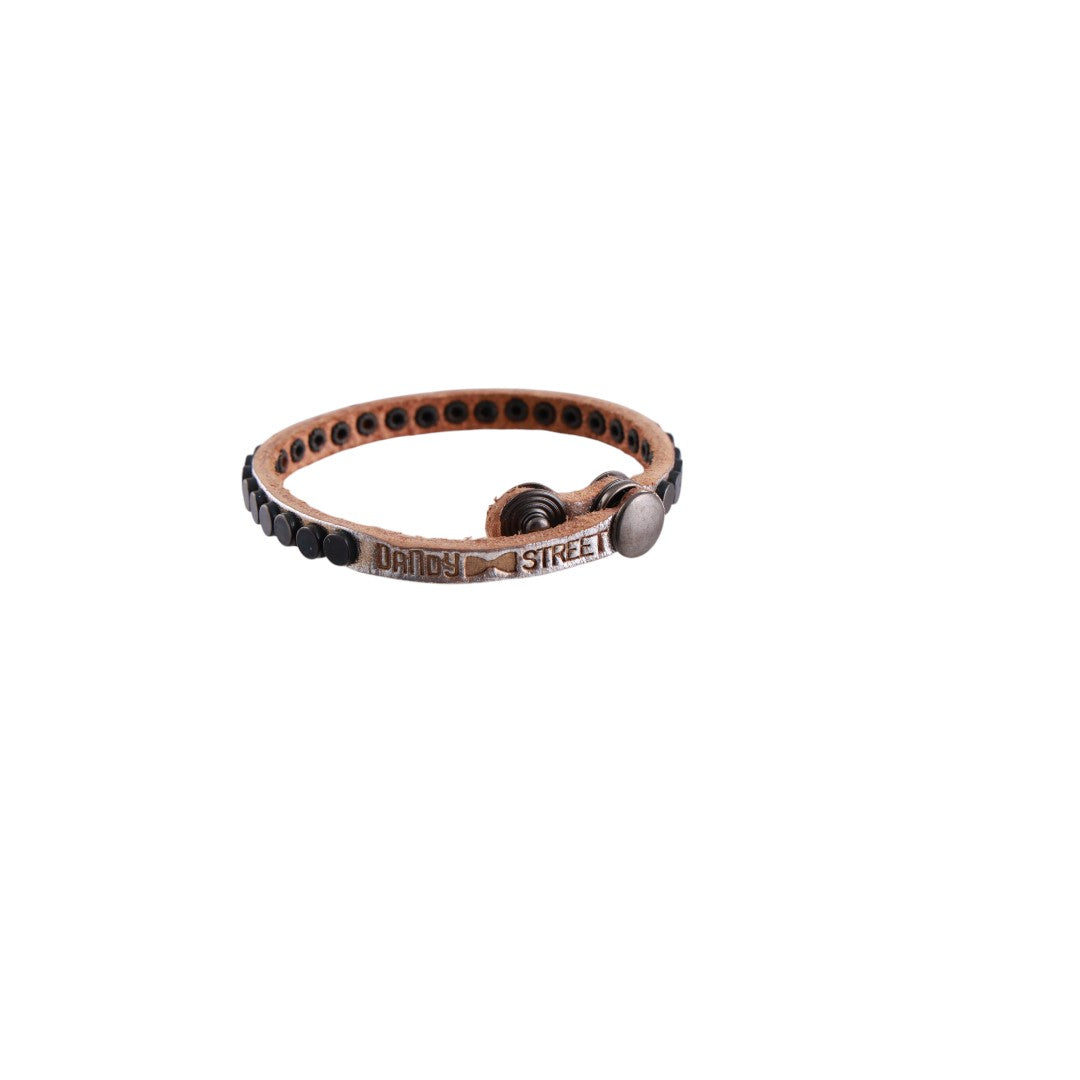 bracciale uomo in cuoio