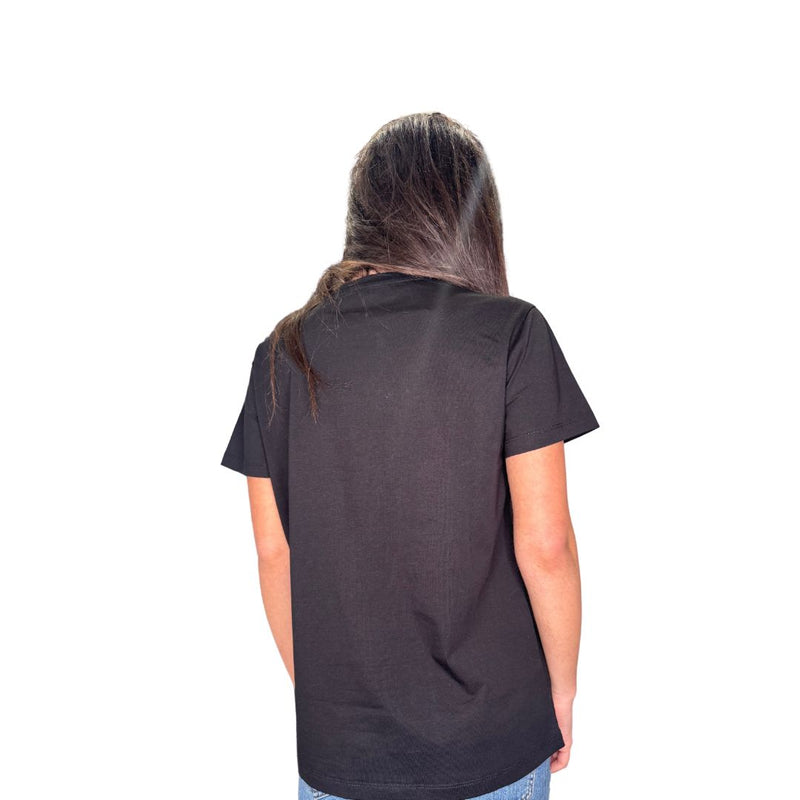 T-shirt ciliegia con strass