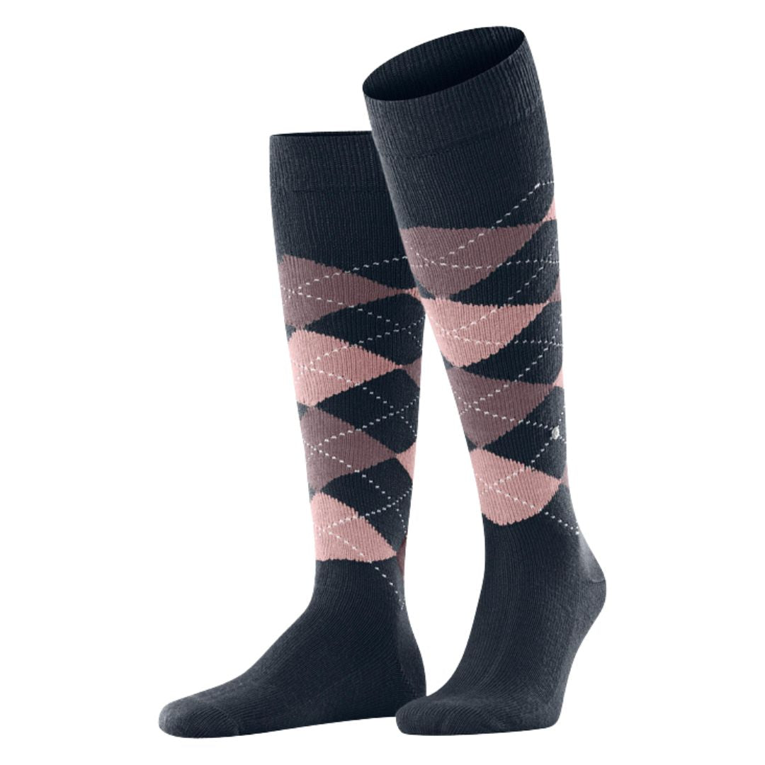 Calzini lunghi rombi Burlington Preston