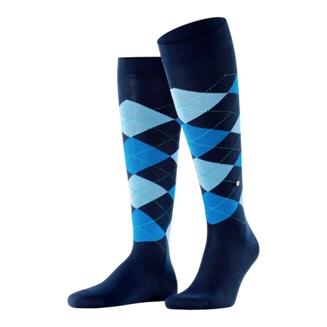 Calzini lunghi rombi Burlington Manchester
