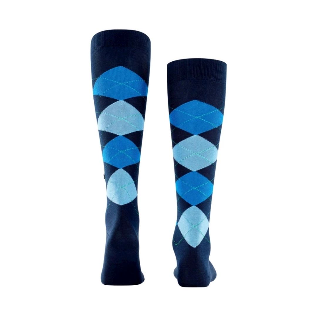 Calzini lunghi rombi Burlington Manchester
