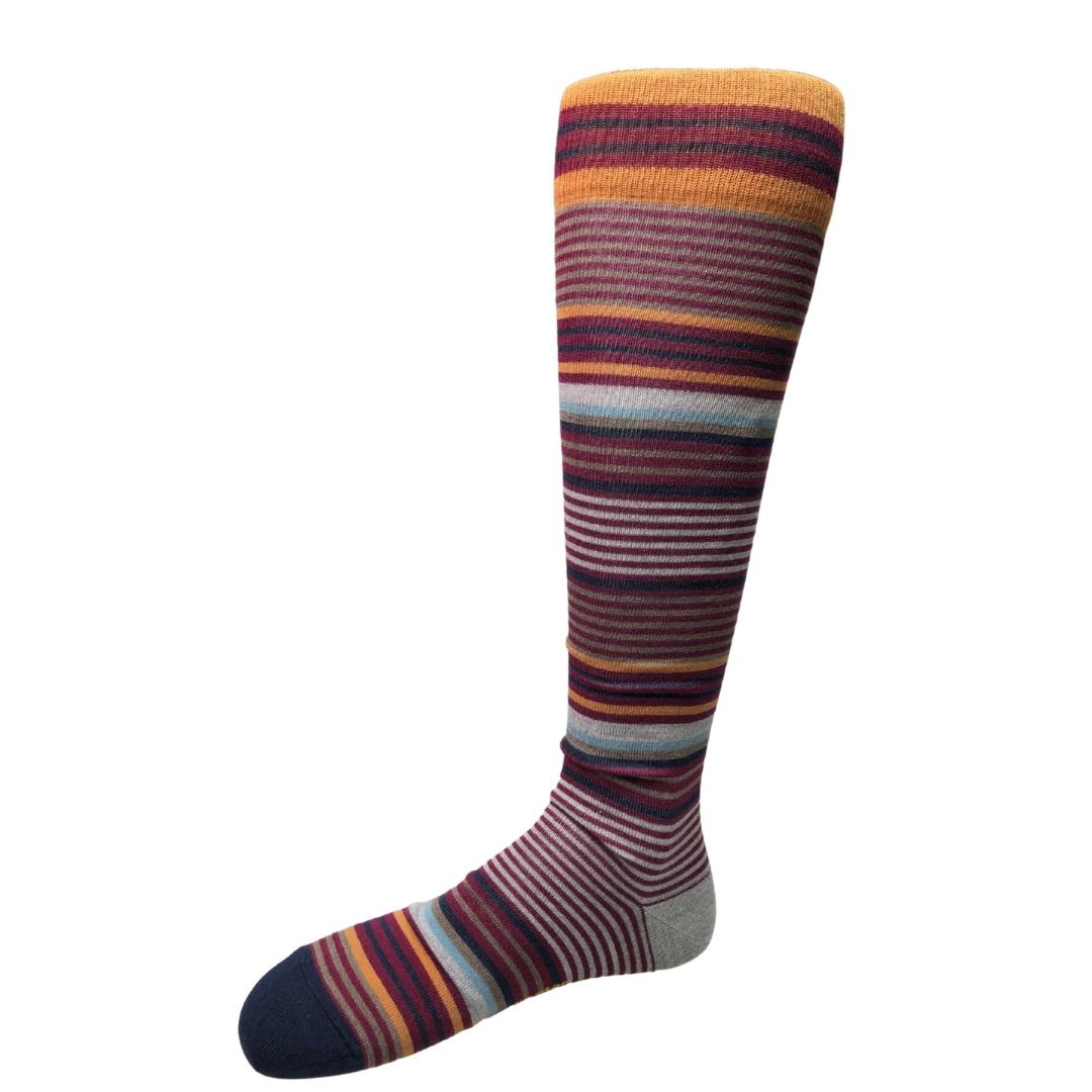 Calzini lunghi Burlington Stripe gambaletto