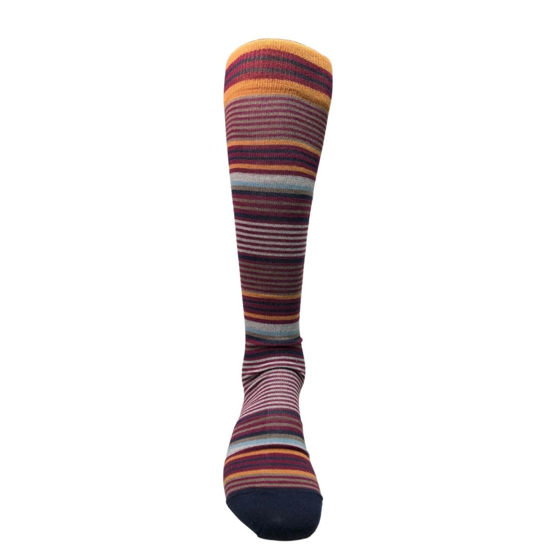 Calzini lunghi Burlington Stripe gambaletto