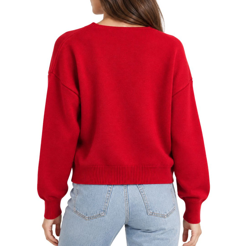 Cardigan donna scollo a V