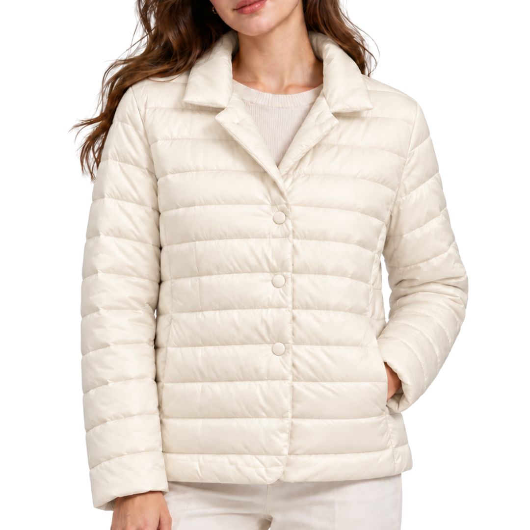 Giacca piumino leggero donna 100 gr