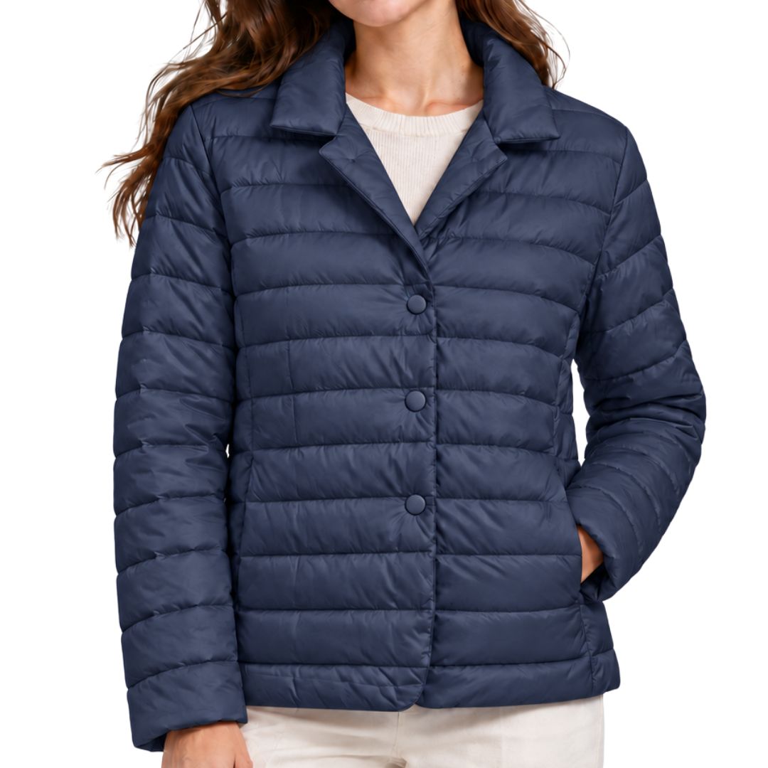 Giacca piumino leggero donna 100 gr