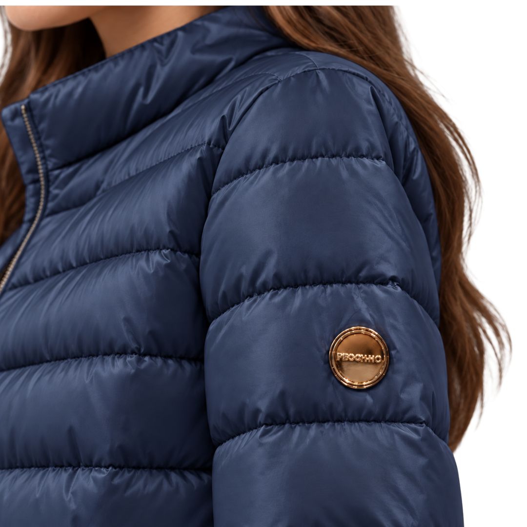Giacca piumino leggero donna 100 gr
