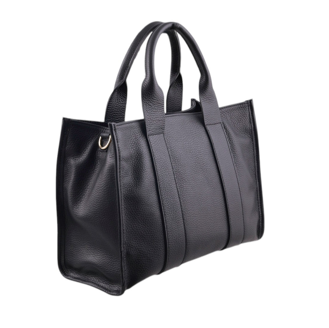 Borsa Shopper in Pelle Martellata