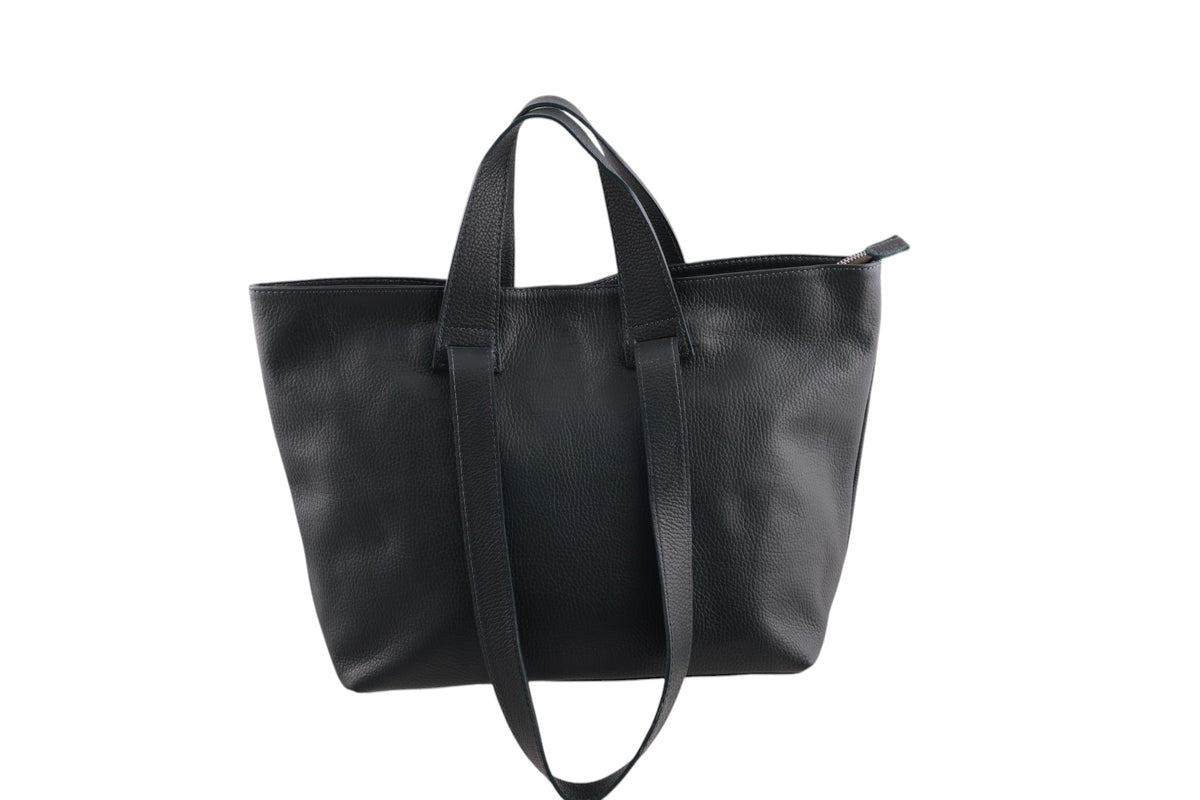 Borsa Shopper in vera Pelle Dollaro