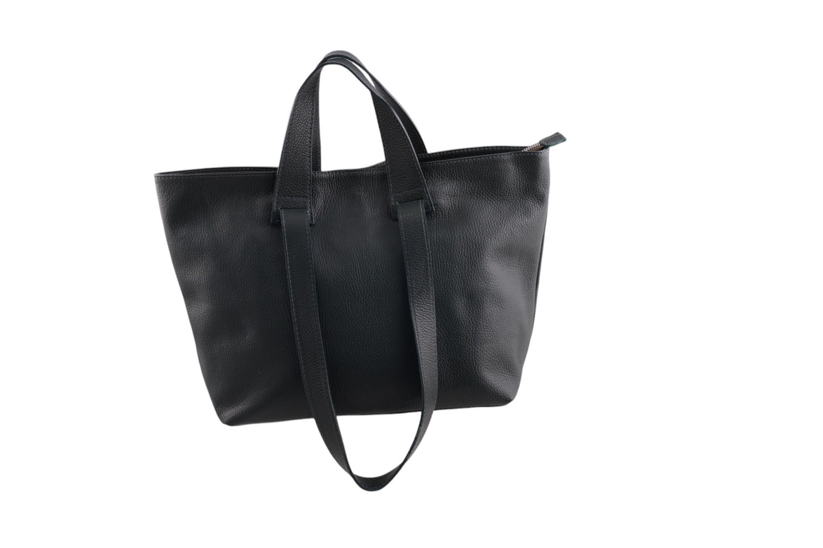 Borsa Shopper in vera Pelle Dollaro