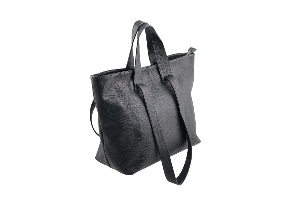 Borsa Shopper in vera Pelle Dollaro